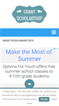 Mobile Screenshot of grant-scholarship.com