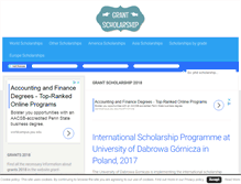 Tablet Screenshot of grant-scholarship.com